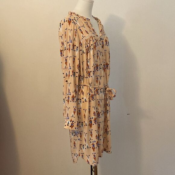 Anthropologie “Dolan” Wanderlust Aztec Print Mini Dress Size Small - Picture 6 of 13